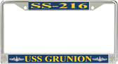 USS Grunion SS-216 License Plate Frame