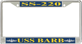 USS Barb SS-220 License Plate Frame