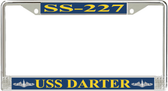 USS Darter SS-227 License Plate Frame