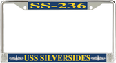 USS Silversides SS-236 License Plate Frame