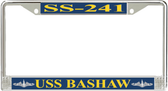 USS Bashaw SS-241 License Plate Frame