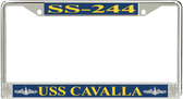USS Cavalla SS-244 License Plate Frame