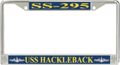 USS Hackleback SS-295 License Plate Frame