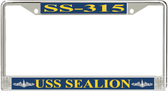 USS Sealion SS-315 License Plate Frame