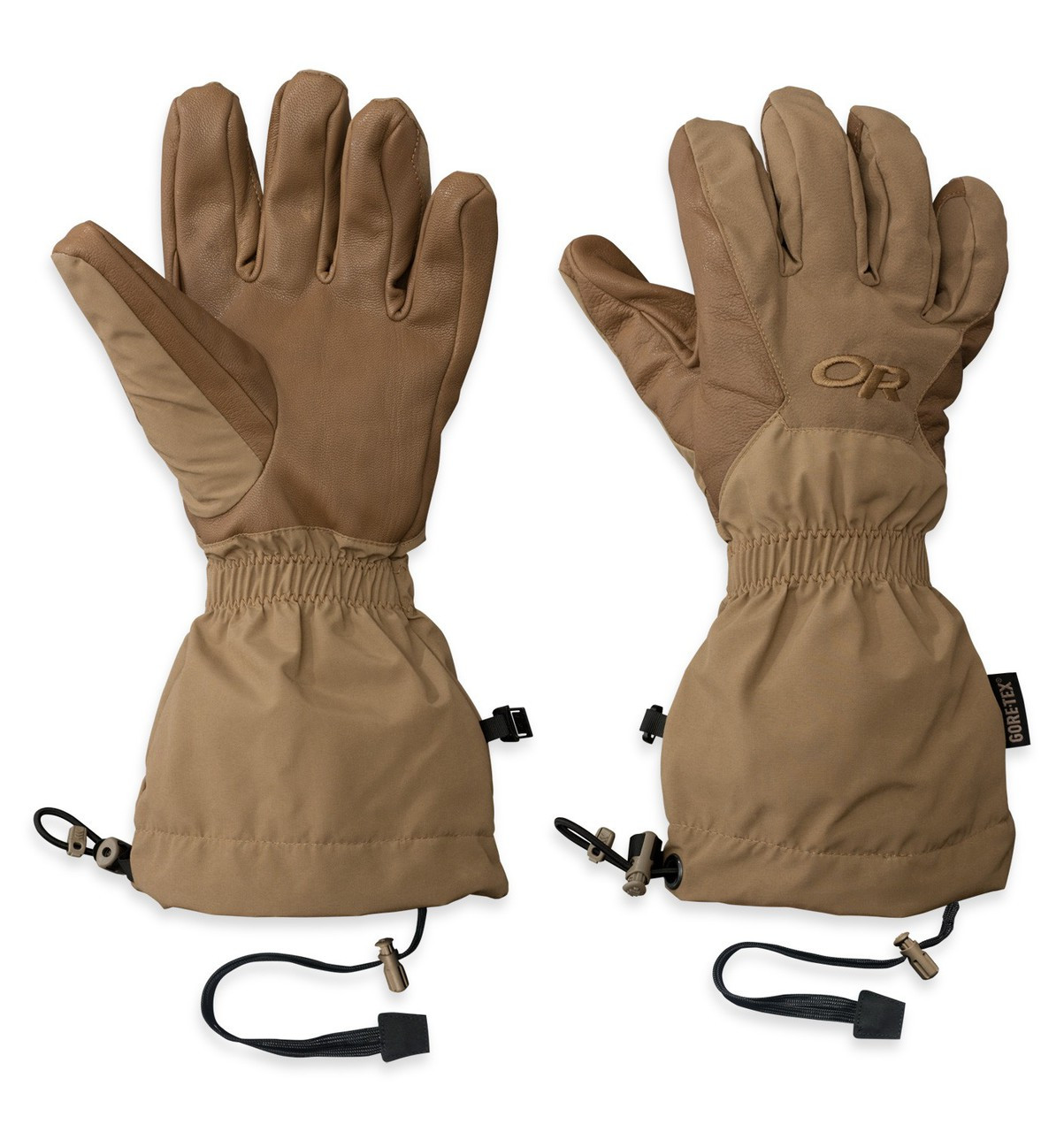 Outdoor Research Super Couloir Gloves Coyote Brown Usa Made