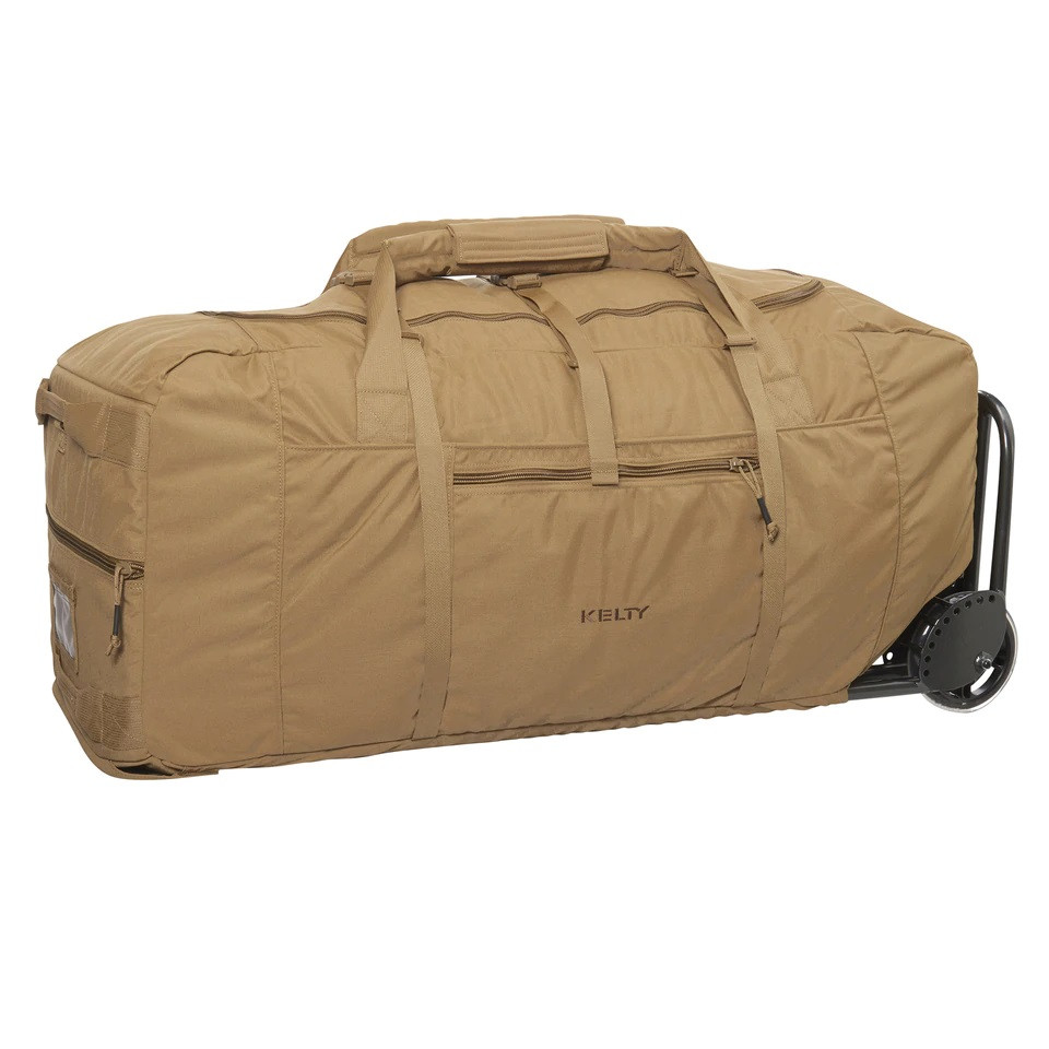 Kelty Tactical BRT Rolling Loadout Bag 10,500 Cubic Inches Coyote Brown