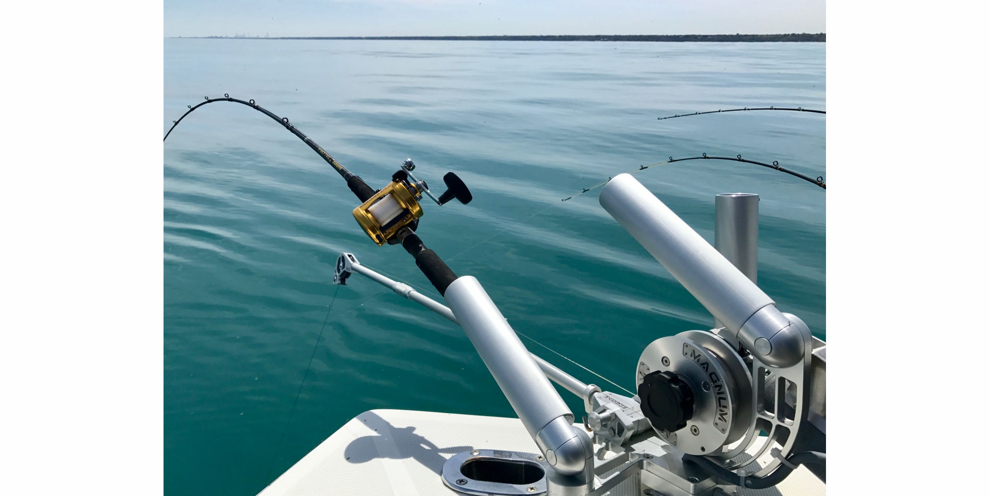 Magnum Metalz Downriggers & Rod Holders