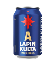 Lapin Kulta Premium Lager 330ml cans (case of 24)