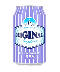  Hartwall Blueberry 5.5% 330ml cans (case of 12)