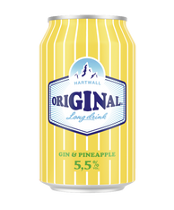 Hartwall Pineapple 5.5% 330ml cans (case of 24)