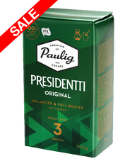 PAULIG Presidentti coffee ground 500g SALE