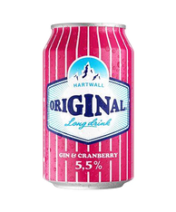 Hartwall Gin & Cranberry 330ml cans (case of 24)