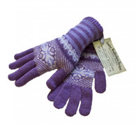 Ladies Lambswool Fairisle Gloves (5 colours to choose from)