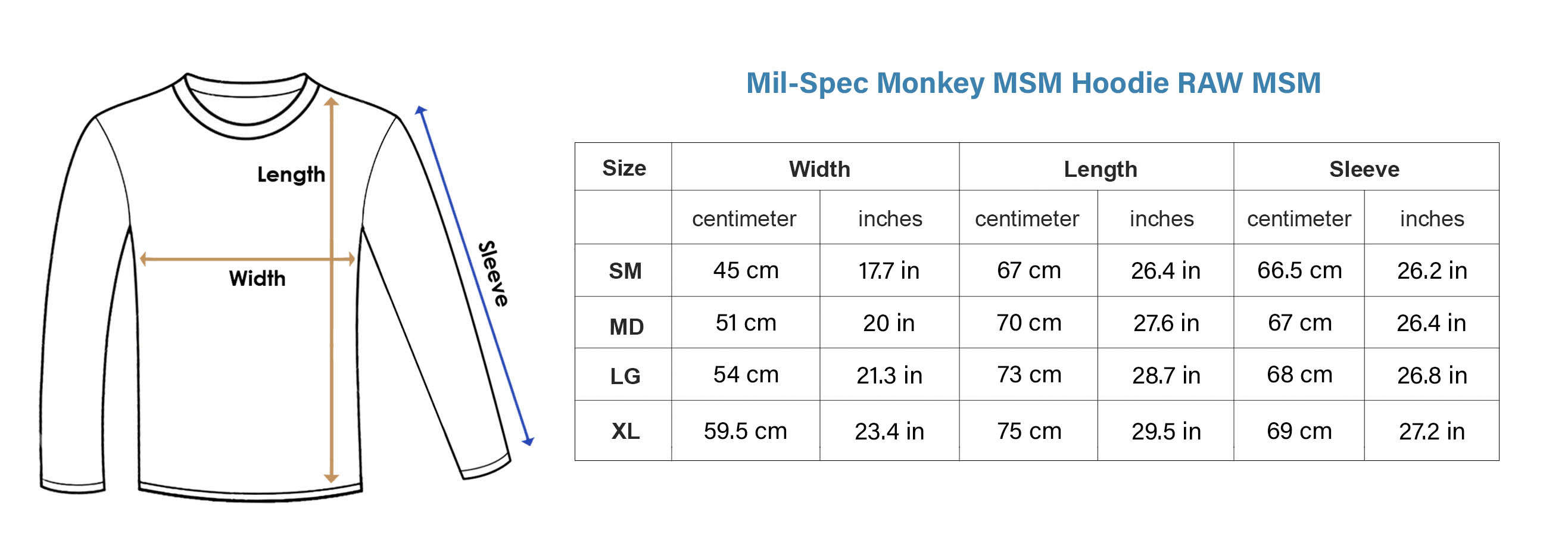 Mil-Spec Monkey MSM Hoodie RAW MSM Grey MD - Tactical Asia