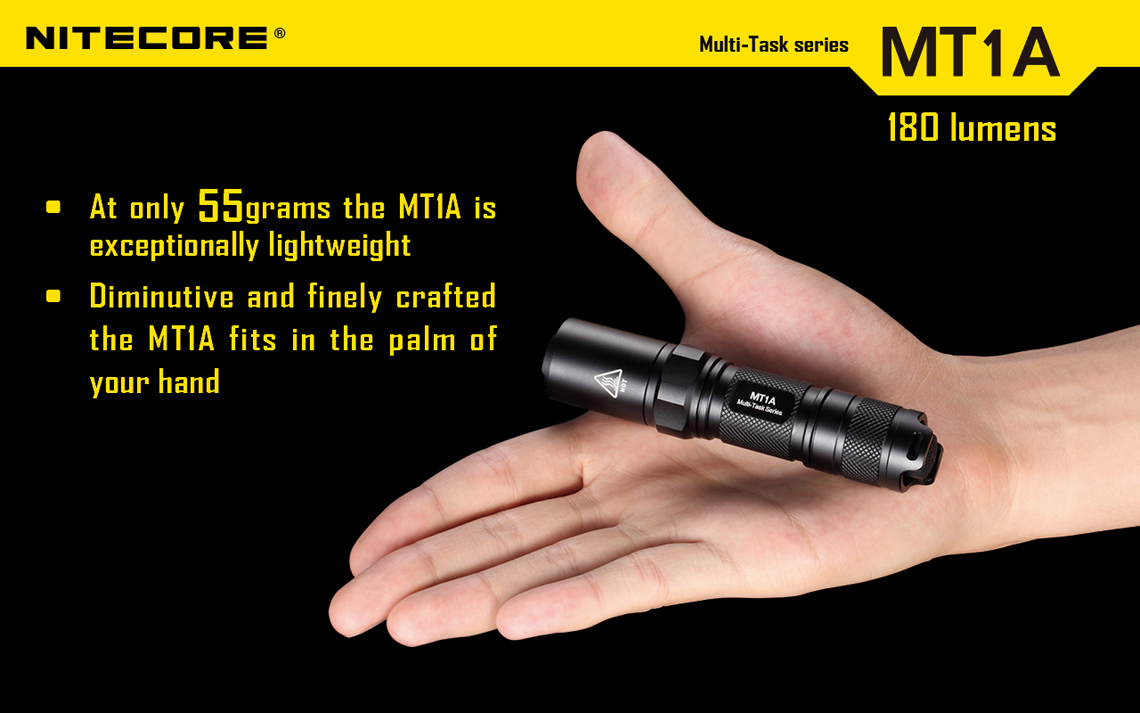Nitecore MT1A 140 Lumen Flashlight