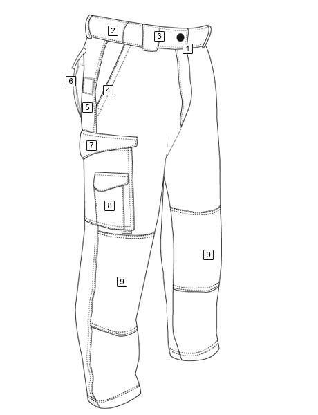 Triple Aught Design Force 10 RS Cargo Pant (2020) Deception -  T00225.Deception - TACWRK