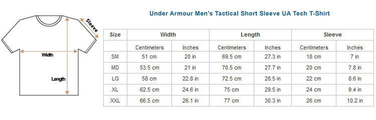 Under Armour Men's Tactical Short Sleeve UA Tech T-Shirt - Tactical ...