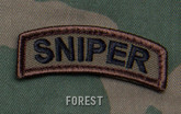 Mil-Spec Monkey Sniper Tab Patch Forest