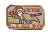 Mil-Spec Monkey Tactical Trunk Monkey Patch Desert