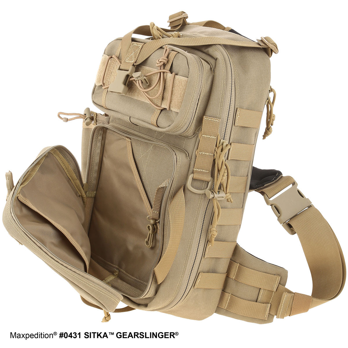 Maxpedition Kodiak Gearslinger Dark Brown – T-Box Tactical