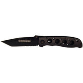 Smith & Wesson Bullseye Extreme Ops Black Serrated Tanto Knife