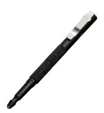 Uzi Defender Aircraft Aluminum Tactical Pen 5 with Glass Breaker Black