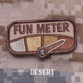 Mil-Spec Monkey Fun Meter Patch Desert