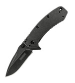 Kershaw Cryo Drop Point Assisted Opening Folding Knife Blackwash