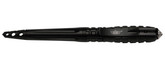 Uzi Defender Aircraft Aluminum Tactical Pen 12 with Glassbreaker and Striking Point Black