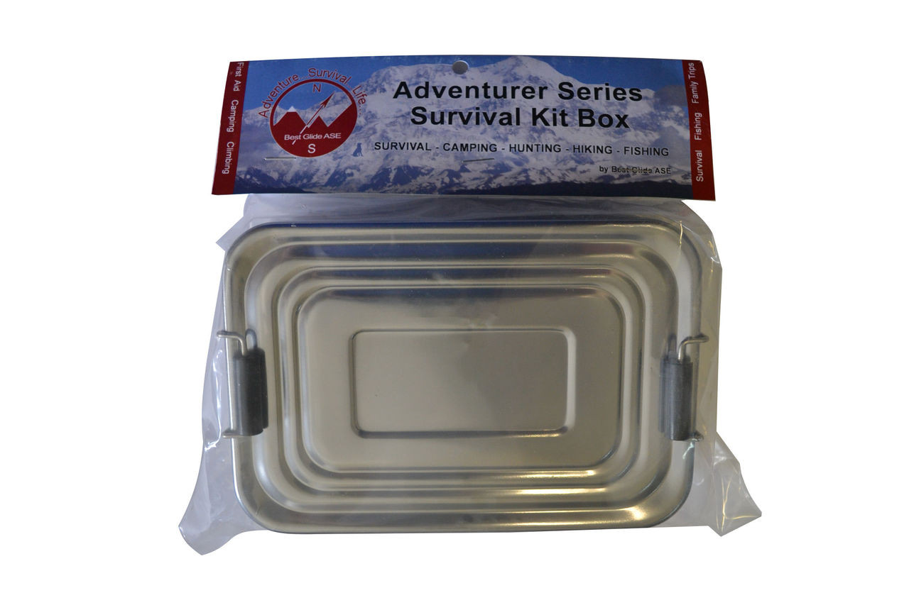 Best Glide Aluminum Survival Kit Box - Tactical Asia - Philippines