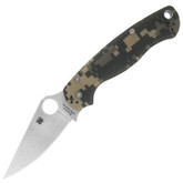 Spyderco Paramilitary 2 Camo G10 Plain Edge Folding Knife