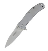 Kershaw Zing Assisted Bead Blast Handle & Blade with Clip Folding Knife