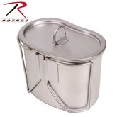 Rothco Stainless Steel Canteen Cup / Cover Set