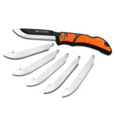 Outdoor Edge 3.5" Razor Lite EDC Replaceable Blade Folding Knife Orange