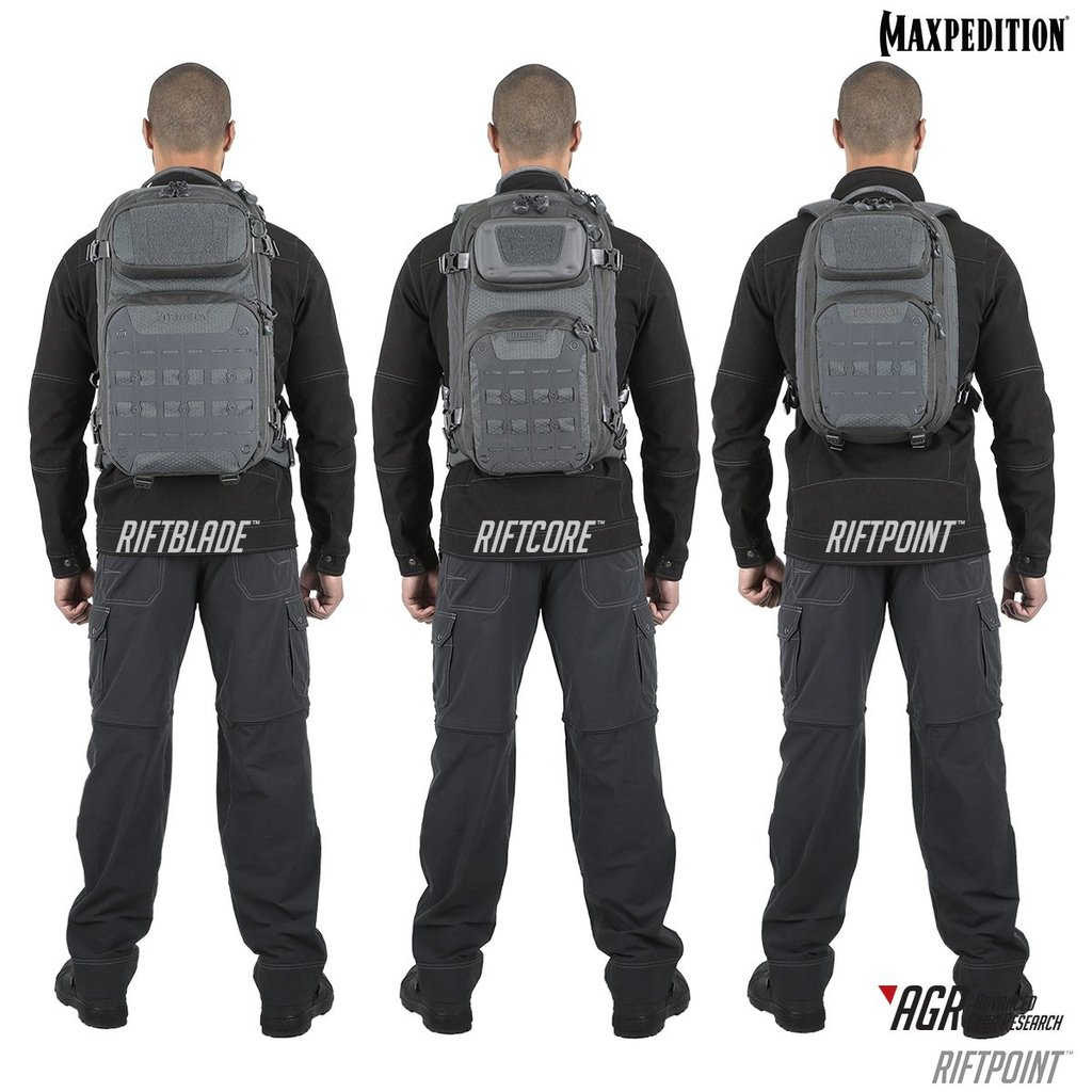 Maxpedition Riftpoint CCW-Enabled Backpack 15L Gray - Tactical