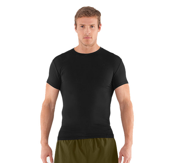 Under Armour Men's Tactical HeatGear Compression Short Sleeve T-Shirt ...