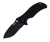 Zero Tolerance 0350 Assisted Opening G-10 Handle Black Plain Edge Folding Knife