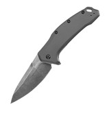 Kershaw Link Gray Aluminum Blackwash Folding Knife