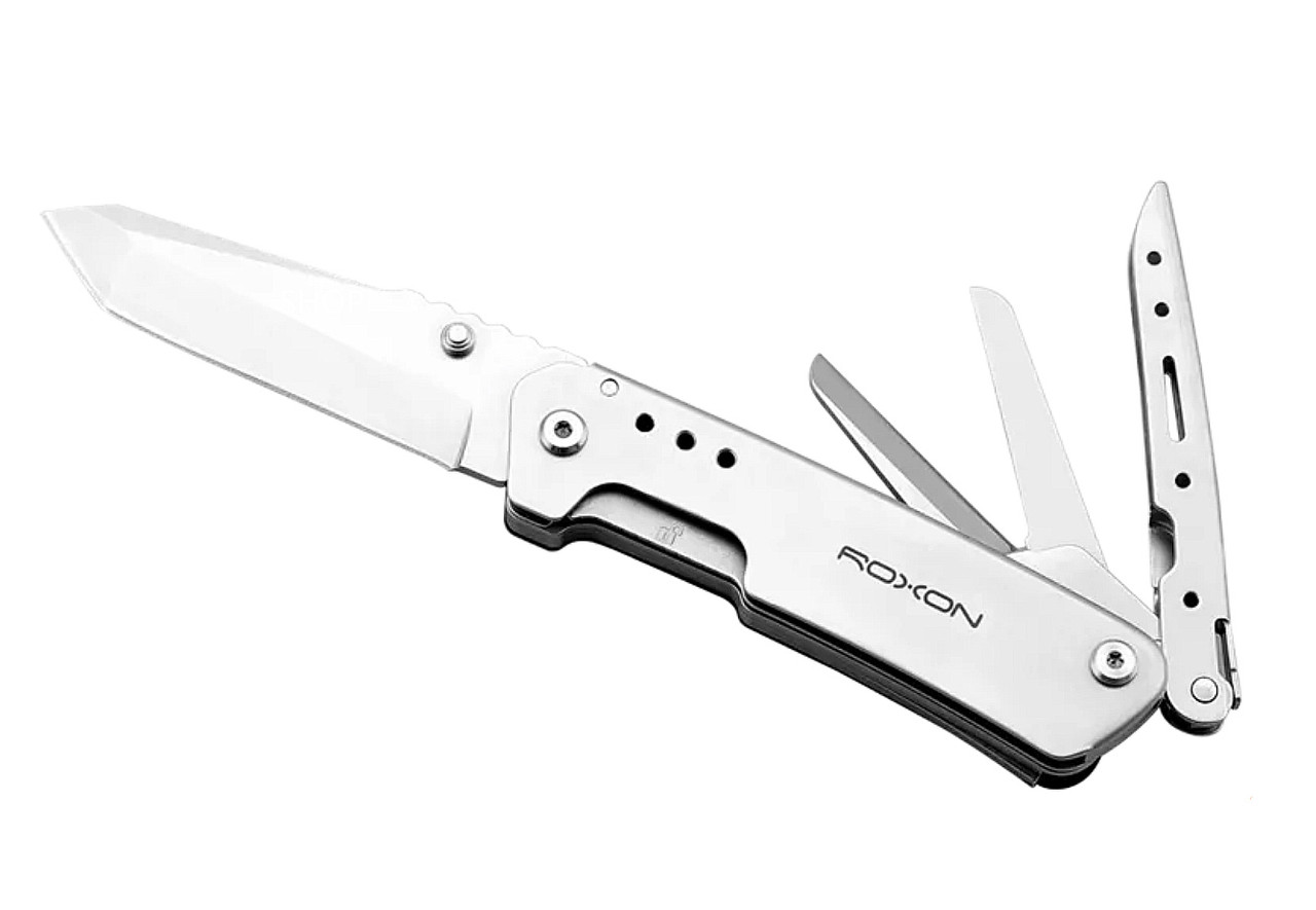 ROXON KS S501-An excellent tool with big tactical knife and full size  scissors. 