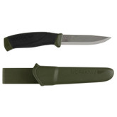Morakniv Companion Outdoor Stainless Steel Military Green Fixed Blade Knife