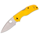 Spyderco Native 5 PlainEdge Salt Yellow FRN Folding Knife