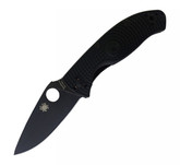 Spyderco Tenacious Lightweight Black Blade Folding Knife