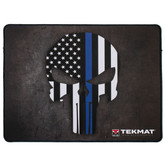 Tekmat Thin Blue Line Punisher Police Support Ultra Premium Gun Cleaning Mat