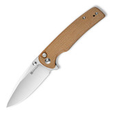Sencut Sachse Satin Finished 9Cr18MoV Micarta Handle Folding Knife