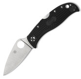 Spyderco Leaf Jumper Black FRN VG-10 Plain Edge Folding Knife