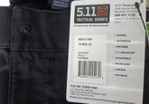 5.11 Tactical Stryke Pant with Flex-Tac Battle Black 40 x 32 (Missing Button)