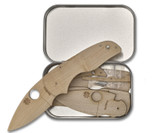 Spyderco C230 Lil Native Wooden Knife Kit