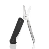 Roxon S501U 2-in-1 Multi-tool Folding Pocket Scissors and Replaceable Knife Blade