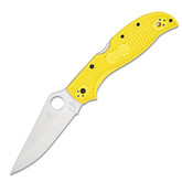 Spyderco Stretch 2 XL Lightweight Salt Yellow Folding Knife