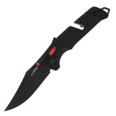 SOG Trident AT Black & Red Folding Knife